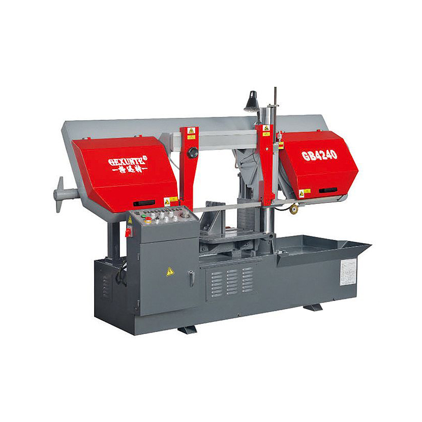 Double column band saw machine