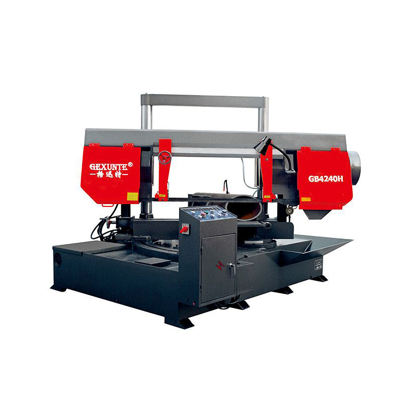 Angle metal band saw machine